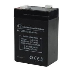 Bateria Recargable 6v 4 Ah. Carrito Electrico, Cerco Electrico, Lamparas de  Seguridad-AGOTADO